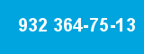 932 364-75-13 932 364-75-13